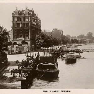 London - The Wharf, Putney with the Star & Garter Hotel