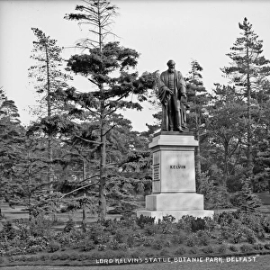 Lord Kelvins Statue, Botanic Park, Belfast