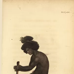 Man of Rawak Island near Waigeo, Papua New