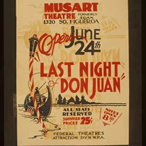 Last night of Don Juan Last night of Don Juan