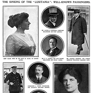 Passengers of the Lusitania