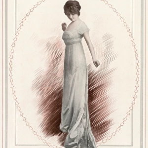 Pearl Trimmed Dress 1910