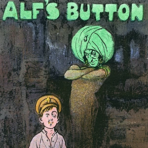 Playbill postcard for Alfs Button