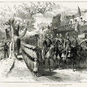 Prince of Wales at Delhi: the Chandry Chowk, 1876