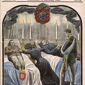 Queen Mourns Deaths / 1908