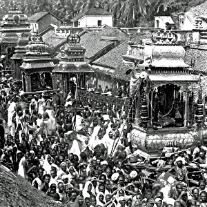 Religious procession, India