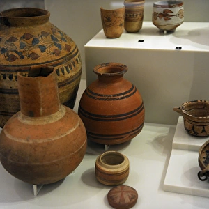 Roman barbotin ceramics. 1st century AD