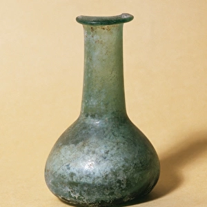 Roman period. Small jar for ointments. Lacrymatory. Glass. F