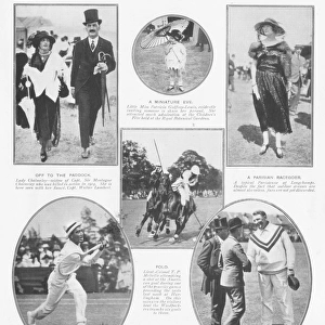 Society Snapshots at Ascot, 1921