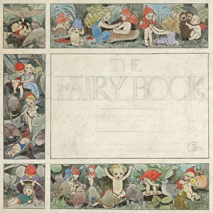 Title page design, The Fairy Book, by Muriel Dawson