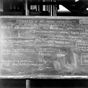Anti-proton experiment, Berkeley, 1955 C016 / 8832