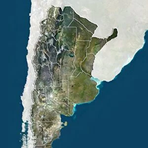 Buenos Aires, Argentina, satellite image