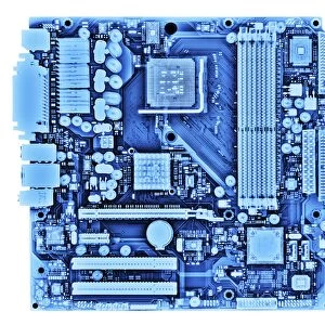 Computer motherboard, X-ray C016 / 7208