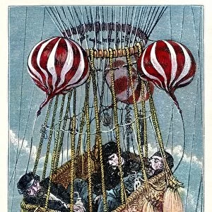 Zenith balloon ascent, 1875