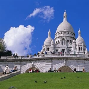 Basilica of Sacre Coeur, Montmartre, Paris, France, Europe