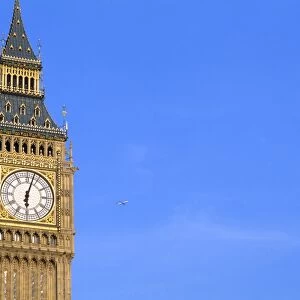 Big Ben, Houses of Parliament, Westminster, London, England, United Kingdom, Europe