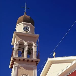 Church at Farsa, Cephalonia, Ionian Islands, Greek Islands, Greece, Europe