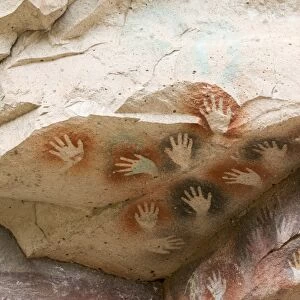 Cueva de las Manos (Cave of Hands), UNESCO World Heritage Site, a cave or series