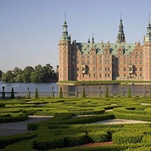 Frederiksborg castle, Hillerod, North Zealand, Denmark, Scandinavia, Europe