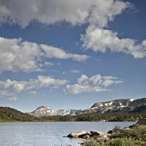 Island Lake, Shoshone National Forest, Wyoming, United States of America, North America