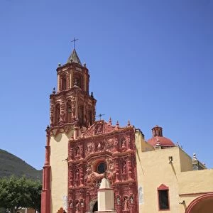Landa Mission, UNESCO World Heritage Site, one of five Sierra Gorda missions designed by Franciscan Fray Junipero Serra, Quer?taro, Mexico