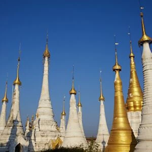 Monastery, Ywama village, Inle Lake, Shan State, Myanmar (Burma), Asia