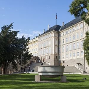 Palace gardens of the Prague castle, UNESCO World Heritage Site, Prague, Czech Republic