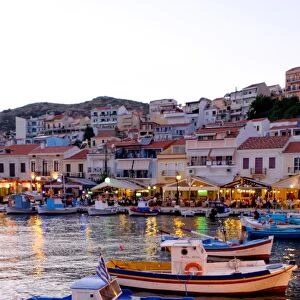 The port of Pythagorio, Samos Island, North Aegean Islands, Greek Islands, Greece, Europe