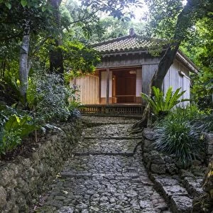 Shikinaen Garden (Shikina-en Garden), UNESCO World Heritage Site, Naha, Okinawa, Japan