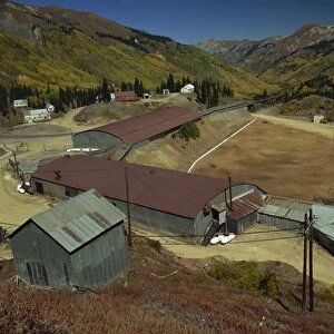 Silver mines near Silverton, Colorado, United States of America, North America