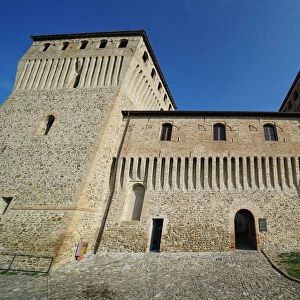 Torrechiara Castle, Langhirano, Parma, Emilia-Romagna, Italy, Europe