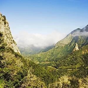 Valle de Hermigua, Parque Nacional de Garajonay, UNESCO World Heritage Site, La Gomera