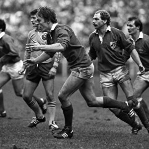 Irelands Brian Spillane and Nigel Carr - 1985 Five Nations
