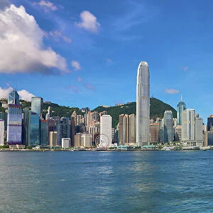 Victoria Harbour and Skyline, Hong Kong, China