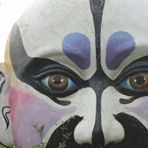 Chinese opera mask, Chiayi, Taiwan