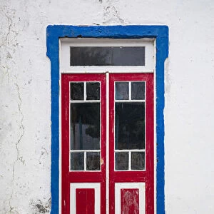 Portugal, Azores, Pico Island, Calheta de Nesquim, village building