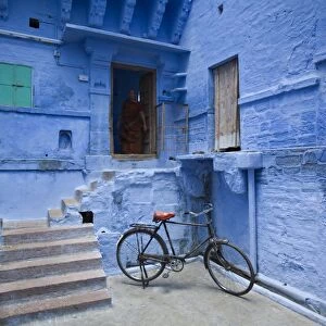 Traditional Blue Architechture