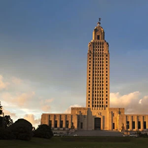 USA, Louisiana, Baton Rouge, Louisiana State Capitol