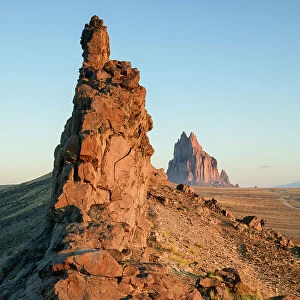 USA, Southwest, New Mexico, San Juan County, Navajo Nation, Ship Rock