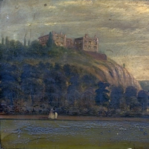 Nottingham Castle from the Park Bowling Green