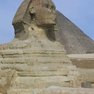 Sphinx. Egyptian Pyramids, Egypt