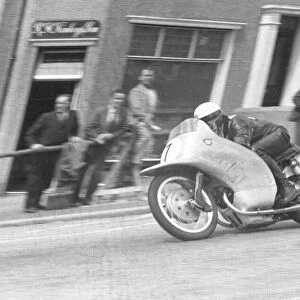 Werner Haas (NSU) 1954 Lightweight TT