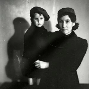 Portrait of a mother and child -December 1941