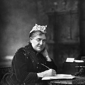 ELIZA LYNN LINTON (1822-1898). British writer. Photograph by W. & D. Downey, c1890