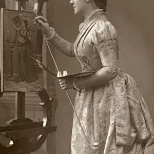 MADGE KENDAL (1848-1935). Margaret Shafto Robertson. English actress. Photograph by W