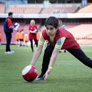 Arsenal Football Club: 2022 Ball Boy Trials - New Recruits Training