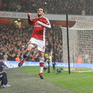 Cesc Fabregas's Strike: Arsenal Takes a 2-0 Lead Over West Ham United