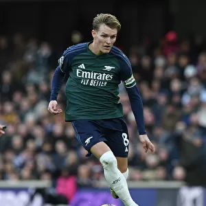 Martin Odegaard in Action: Premier League 2023-24 - Arsenal vs. Fulham