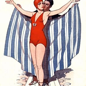Le Sourire 1920s France glamour holidays swimwear swim suits swimming costumes womens