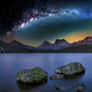 Milky Way over Cradle Mountain